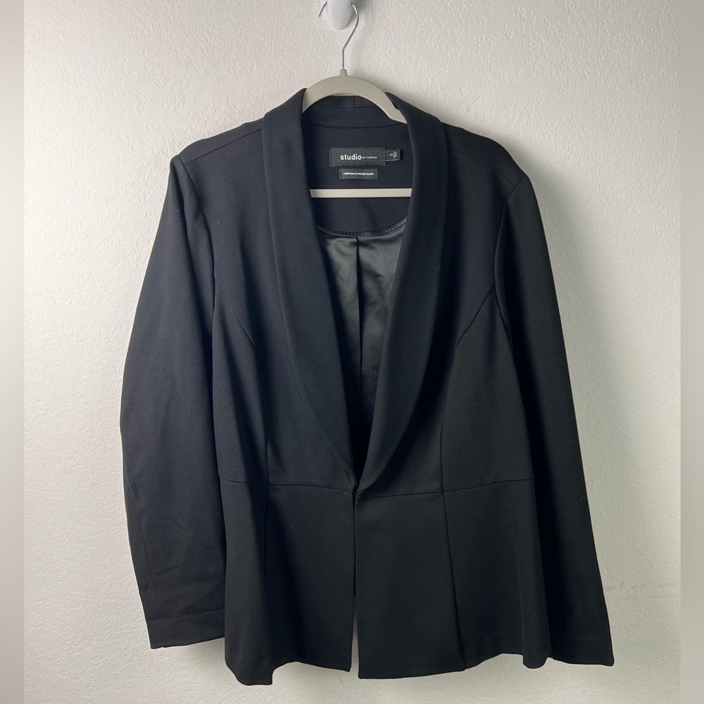 Studio by Torrid Black Blazer Jacket